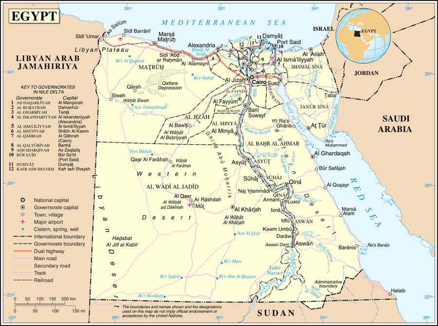 Asyut map